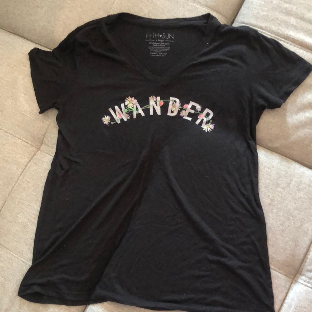 Black Wander T shirt